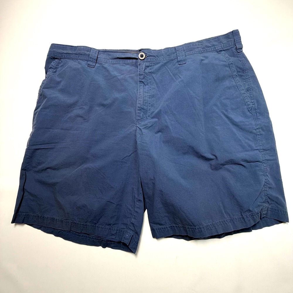 Columbia Shorts Mens 42 Blue Outdoor Hiking Casual Chino 10 Inch